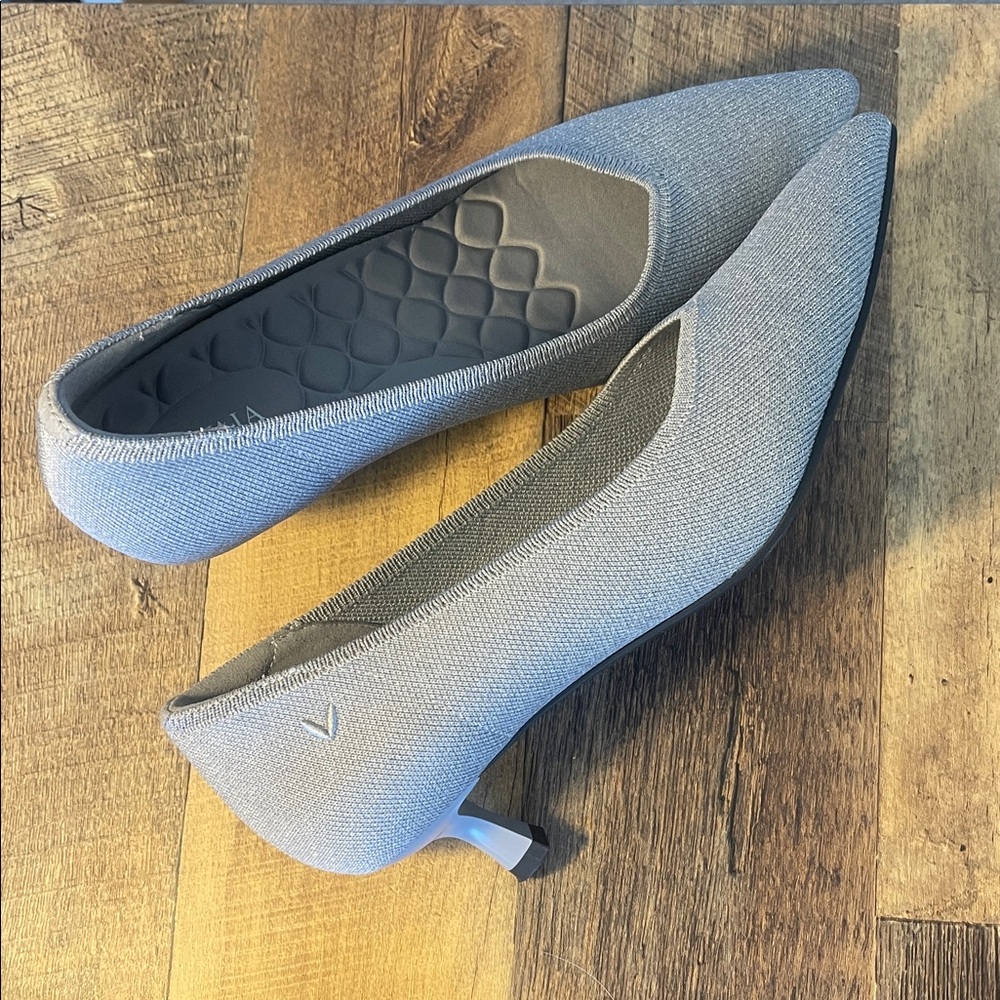 Elegant Gray Women's Heels